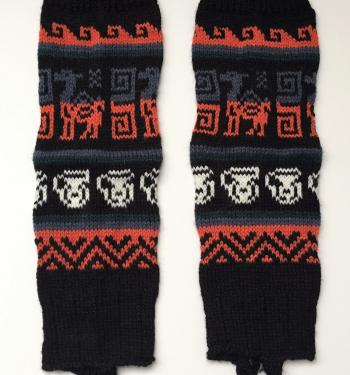 Leg Warmer Black Design